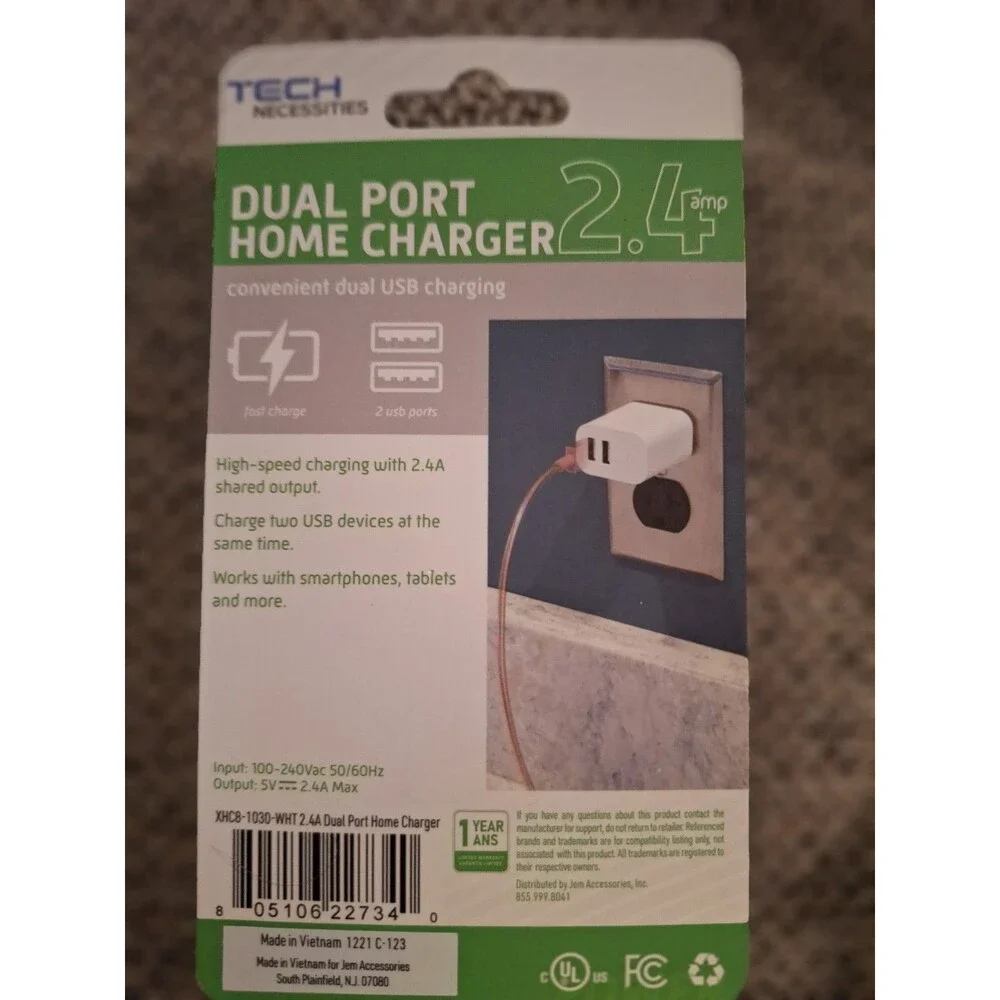 Tech Necessities home wall